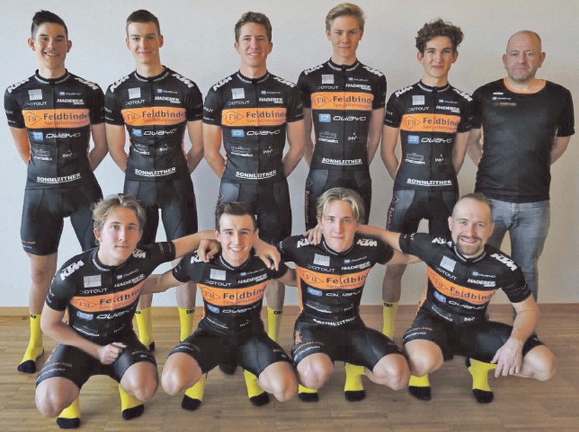 Das Radteam 2017 von Feldbinder Owayo KTM, Foto Privat