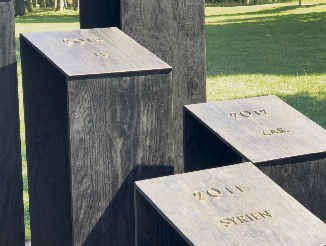 Dieses „Kriegsdenkmal“ steht im Treptower Park in Berlin. Foto Die Referentin (li-sa)