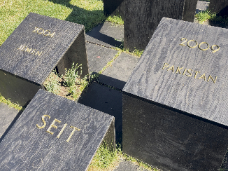 Dieses „Kriegsdenkmal“ steht im Treptower Park in Berlin. Foto Die Referentin (li-sa)